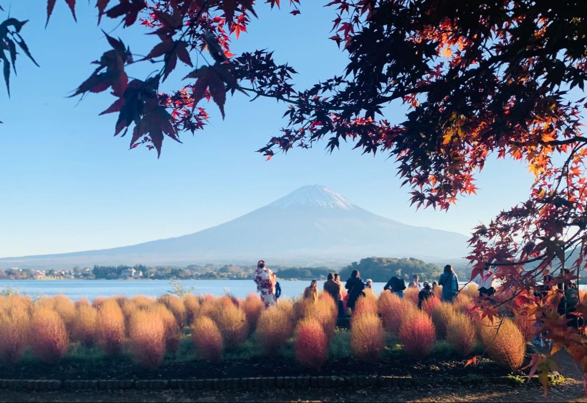 Lake Kawaguchi and Mt. Fuji
