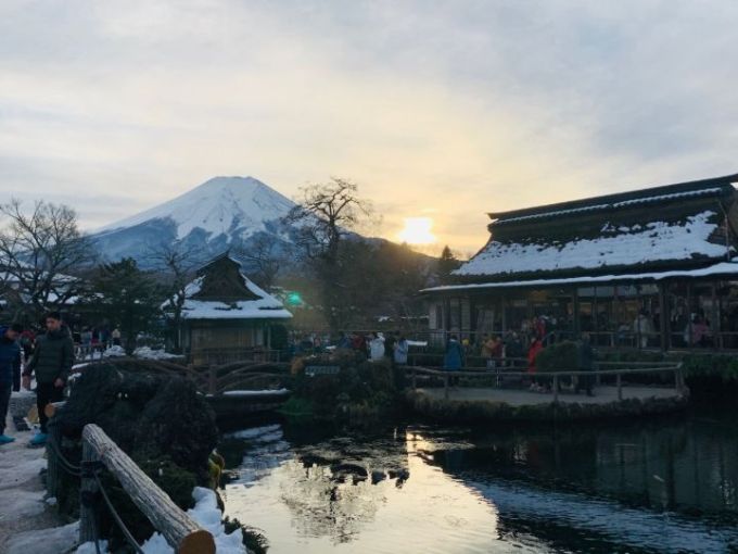 忍野八海一日遊